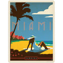 Miami Florida Beach Vinyl Sticker