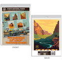 Utah National Parks Vinyl Decal Set of 5