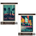 Las Vegas Nevada Sticker Set of 2