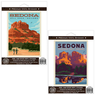 Sedona Arizona Sticker Set of 2