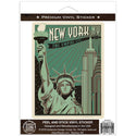 New York Empire City Vinyl Sticker
