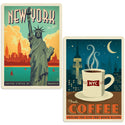 New York City Coffee Decal Set of 2