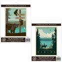 Lake Life Horseback Riding Vinyl Sticker Set of 2