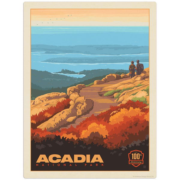 Acadia National Park 100th Anniversary Decal