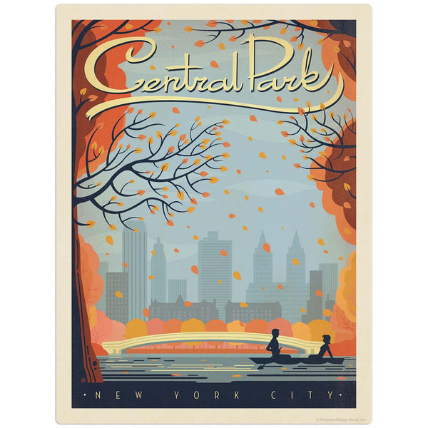 Central Park New York City Decal