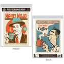Manly Mojo Coffee Decal Set of 2