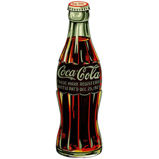 Coca-Cola Bottle Patented 1923 Decal