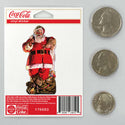 Coca-Cola Santa with Toy Bag Mini Vinyl Sticker