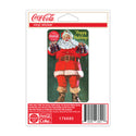 Coca-Cola Santa Happy Holidays Mini Vinyl Sticker