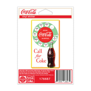 Telephone Call For Coke Mini Vinyl Sticker