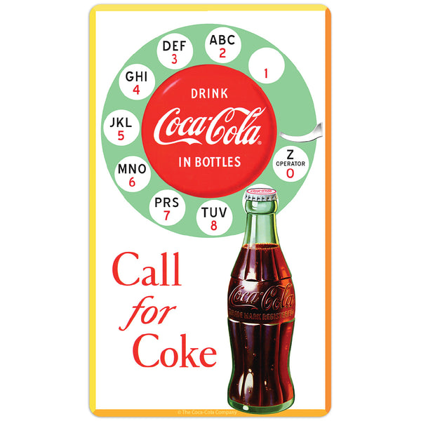 Telephone Call For Coke Mini Vinyl Sticker