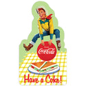 Have A Coke Cowboy Kid Mini Vinyl Sticker