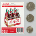 Coca-Cola Bottles Six Pack Carton Mini Vinyl Sticker