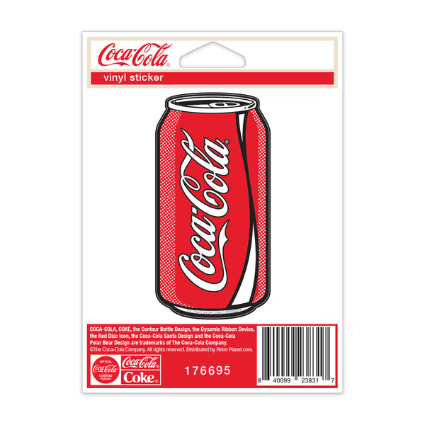 Coca-Cola Can Mini Vinyl Sticker