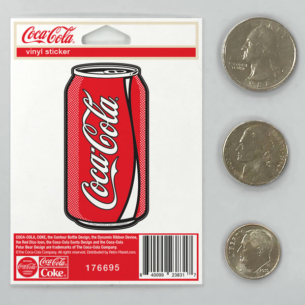 Coca-Cola Can Mini Vinyl Sticker