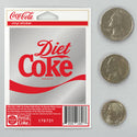 Diet Coke Soda Can Wave Logo Mini Vinyl Sticker