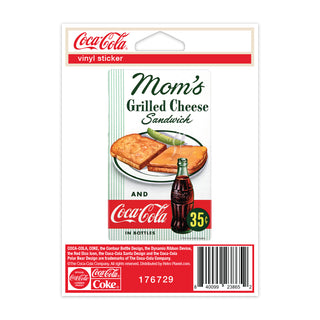 Coca-Cola Moms Grilled Cheese Mini Vinyl Sticker