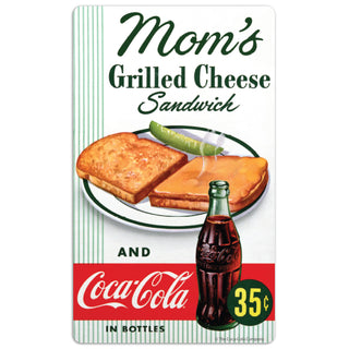 Coca-Cola Moms Grilled Cheese Mini Vinyl Sticker