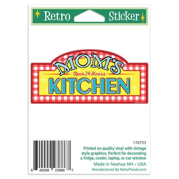 Moms Kitchen Mini Vinyl Sticker