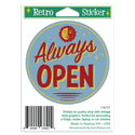 Always Open Mini Vinyl Sticker