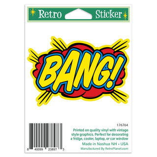 Bang Cut Out Mini Vinyl Sticker