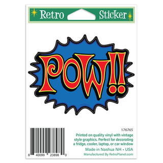 Pow Cut Out Mini Vinyl Sticker