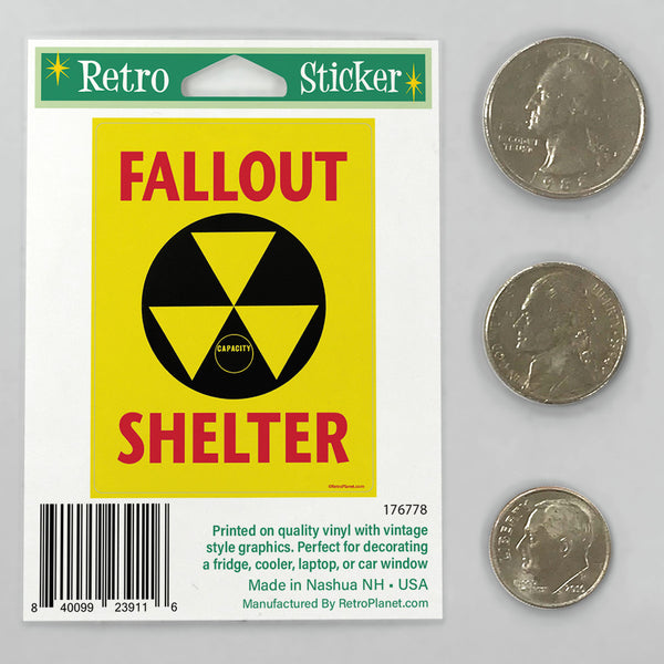 Fallout Shelter Mini Vinyl Sticker