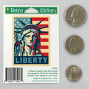 Statue of Liberty Hope Style Mini Vinyl Sticker