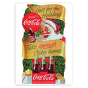 Coca-Cola Santa Take Enough Home Mini Vinyl Sticker