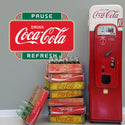 Coca-Cola Pause Refresh Wall Decal Sticker Deco Style