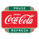 Coca-Cola Pause Refresh Wall Decal Sticker Deco Style