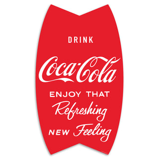 Drink Coca-Cola Fishtail Wall Decal Sticker 60s Style