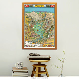 Fly Fishing Vintage Style Poster