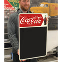 Enjoy Coca-Cola Metal Chalkboard Sign