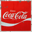 Enjoy Coca-Cola 1969 Wave Logo Metal Sign
