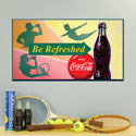Coca-Cola Be Refreshed Sports Decal
