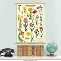 Garden Bulbs Fall Planting Vintage Style Poster