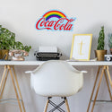 Coca-Cola Script Logo Rainbow LGBTQ Pride Vinyl Decal