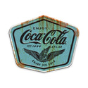 Coca-Cola Script Wings Logo Decal