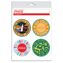 Coca-Cola Cant Beat the Feeling Vinyl Sticker Set of 4