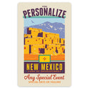 New Mexico State Pride Personalized Vinyl Sticker Set of 40