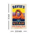 Utah State Pride Personalized Vinyl Sticker Set of 40