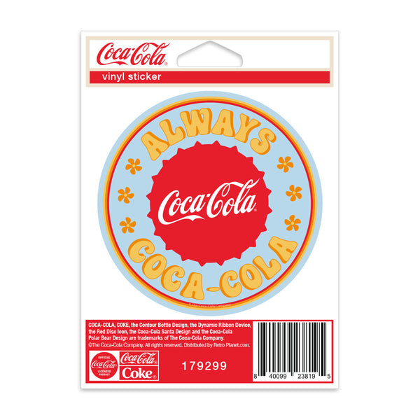 Always Coca-Cola Mini Vinyl Sticker