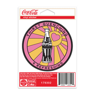 Thirst Quenching Coca-Cola Mini Vinyl Sticker