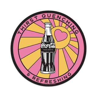 Thirst Quenching Coca-Cola Mini Vinyl Sticker