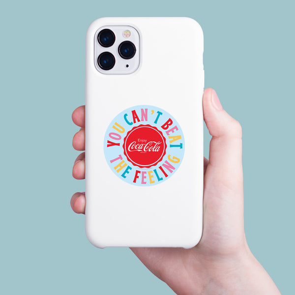 Enjoy Coca-Cola Cant Beat the Feeling Mini Vinyl Sticker