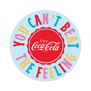Enjoy Coca-Cola Cant Beat the Feeling Mini Vinyl Sticker