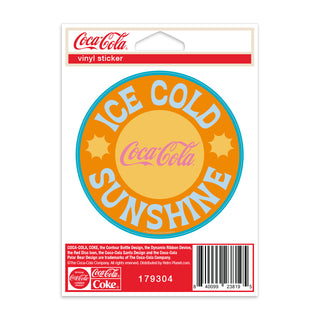 Ice Cold Sunshine Mini Vinyl Sticker