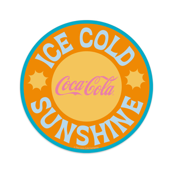 Ice Cold Sunshine Mini Vinyl Sticker