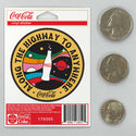 Coke Bottle Highway to Anywhere Mini Vinyl Sticker